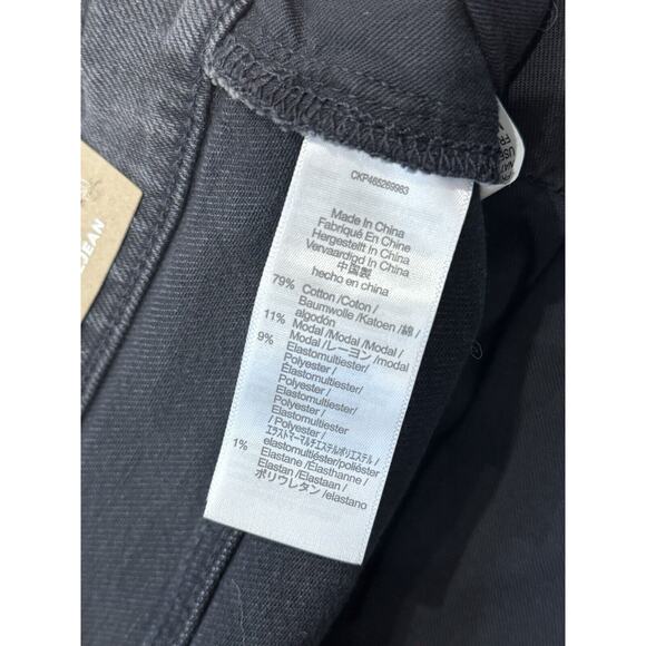 NWT MADEWELL The Girl Jean Straight Leg Black Denim‎ Jeans Women's Size W 32 - Picture 10 of 12